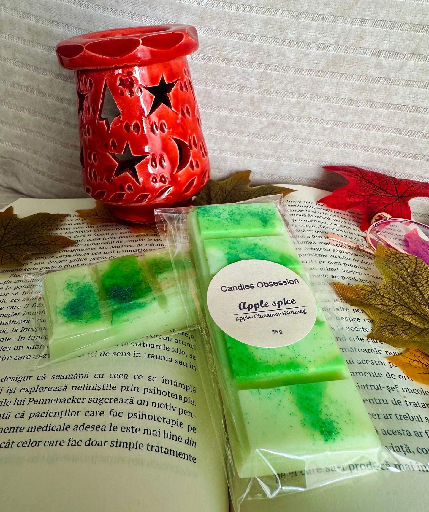 Apple spice wax melt