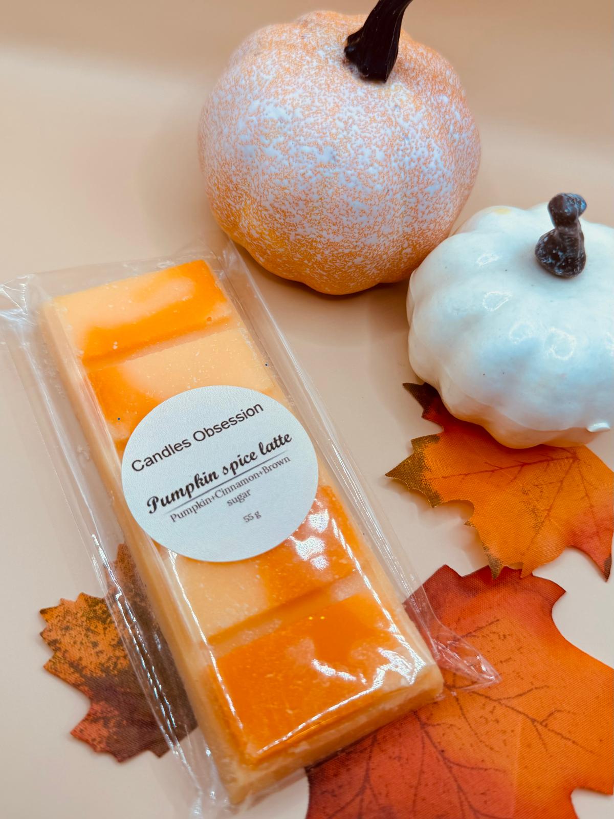 Pumpkin spice latte wax melt
