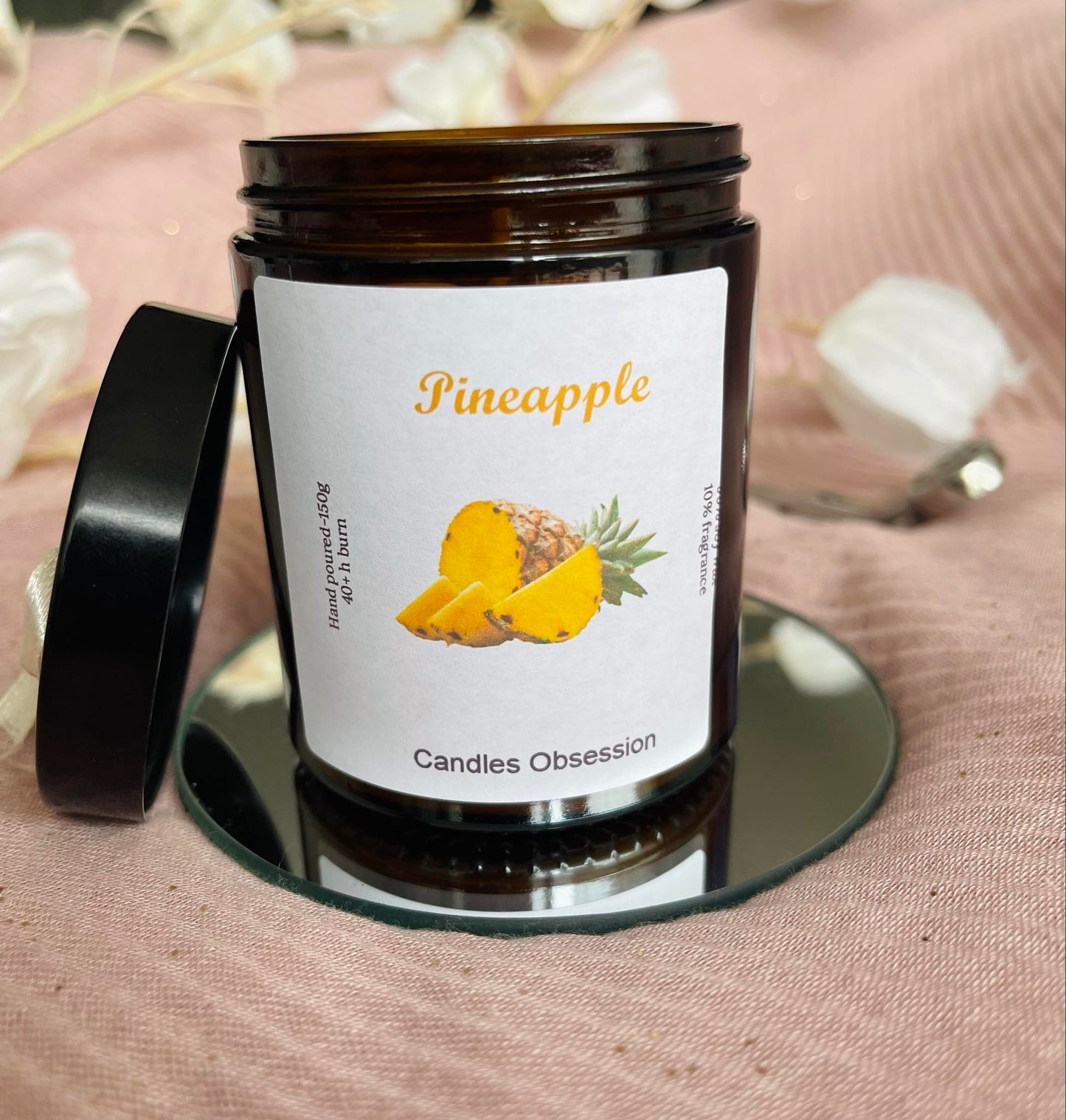Pineapple Tin Candle