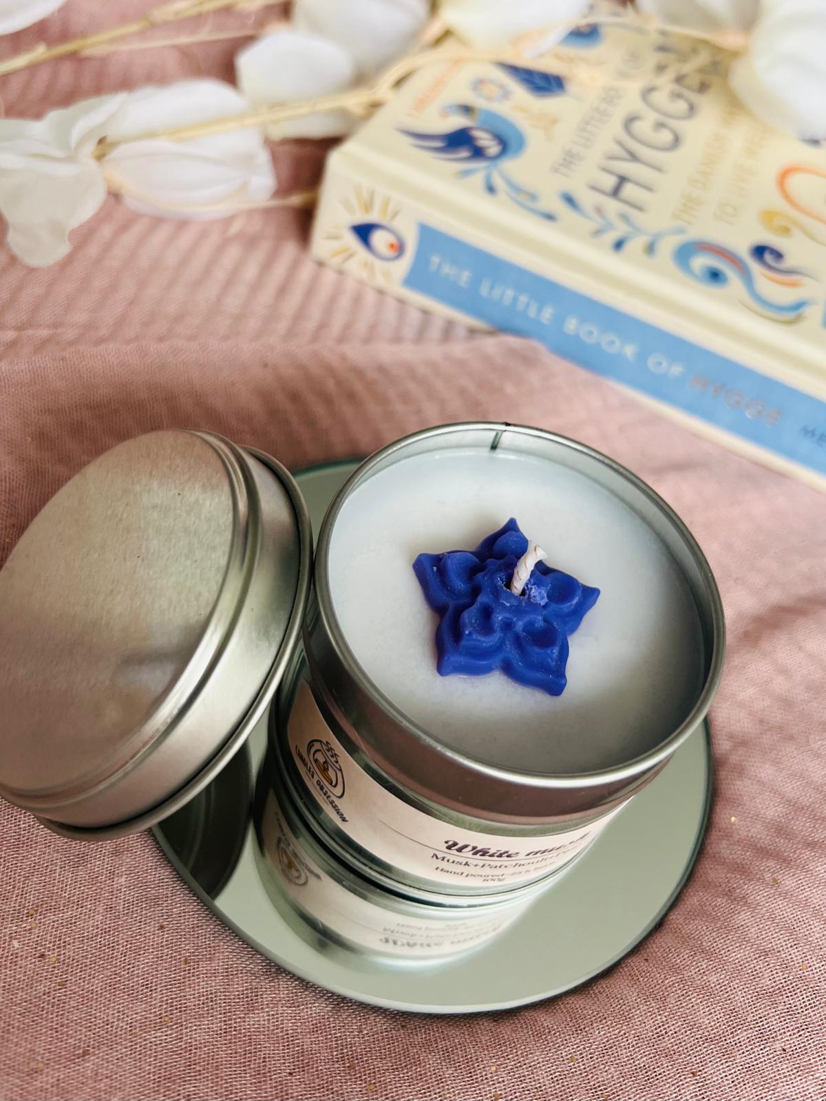 White Musk Tin Candle